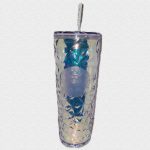 Starbucks Dining | Starbucks Holiday 2023 Iridescent Winter White Venti Cold Cup Tumbler | Color: White | Size: 24oz | Caponeschick's Closet