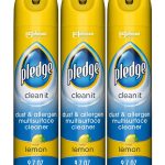 Pledge Everyday Clean Multi Surface Cleaner Aerosol, Dust & Allergen, Lemon, 9.7 oz (Pack of 3)