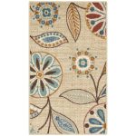 Maples Rugs Aretha Floral Rug - Beige - 20x34
