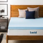 Lucid 3" Gel Memory Foam Mattress Topper Twin XL