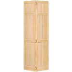Kimberly Bay Closet Door, Bi-Fold, 6-Panel Style Solid Wood
