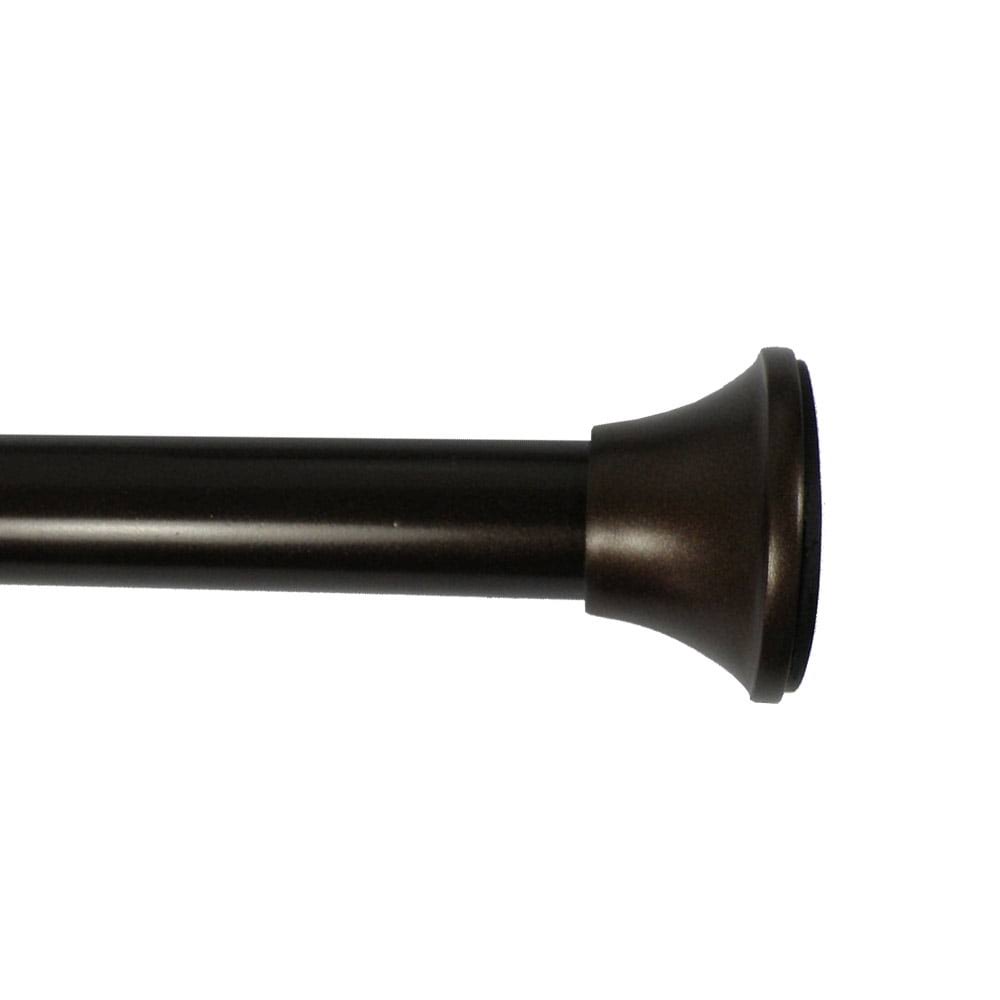 c615f00533970568f5579a53742a8de064105ba3e2c6cacdaa85053db47c673a.jpg Mainstays 30 inch- 52 inch Adjustable Curtain Tension Rod, Oil Rubbed Bronze, Size: 30-52 - Image 1