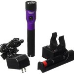 Streamlight Stinger C4 LED Rechargeable Flashlight with Piggyback Charger - Purple