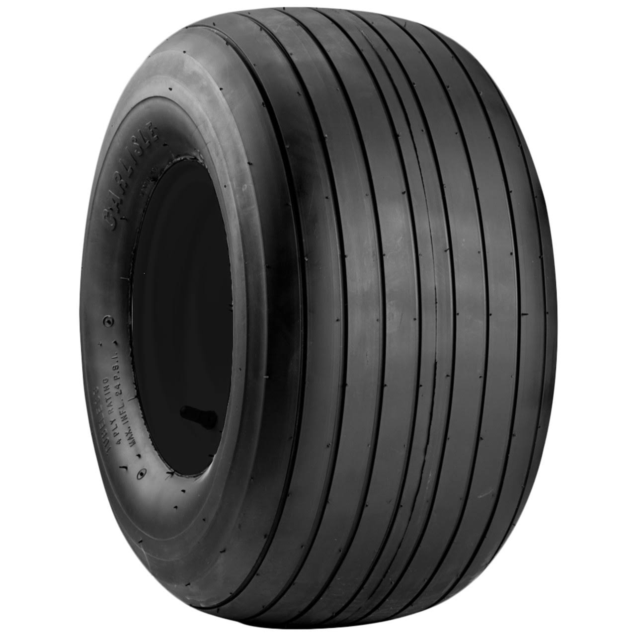 c64f85c084ae07ce4b55a809b270dba8ddb2517abc5d5bba0720a3d7824b7386.jpg Carlisle Straight Rib Lawn Garden Tire - Image 1