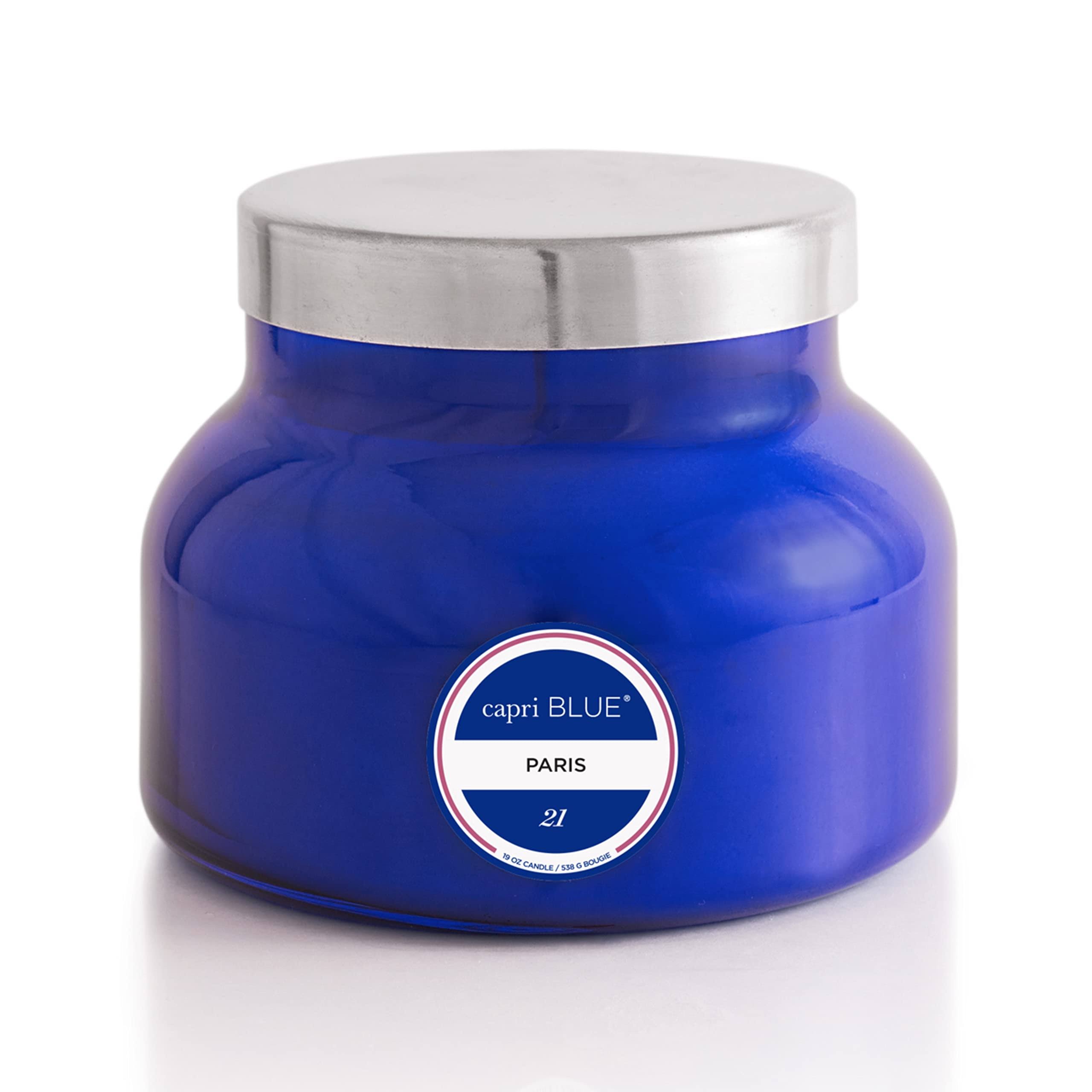 c6bd3d425de7cf3348115ebfec98070b76254551792fb423cc016d1adf01b359.jpg Capri Blue | Paris Blue Signature Jar Candle, 19 oz - Image 1