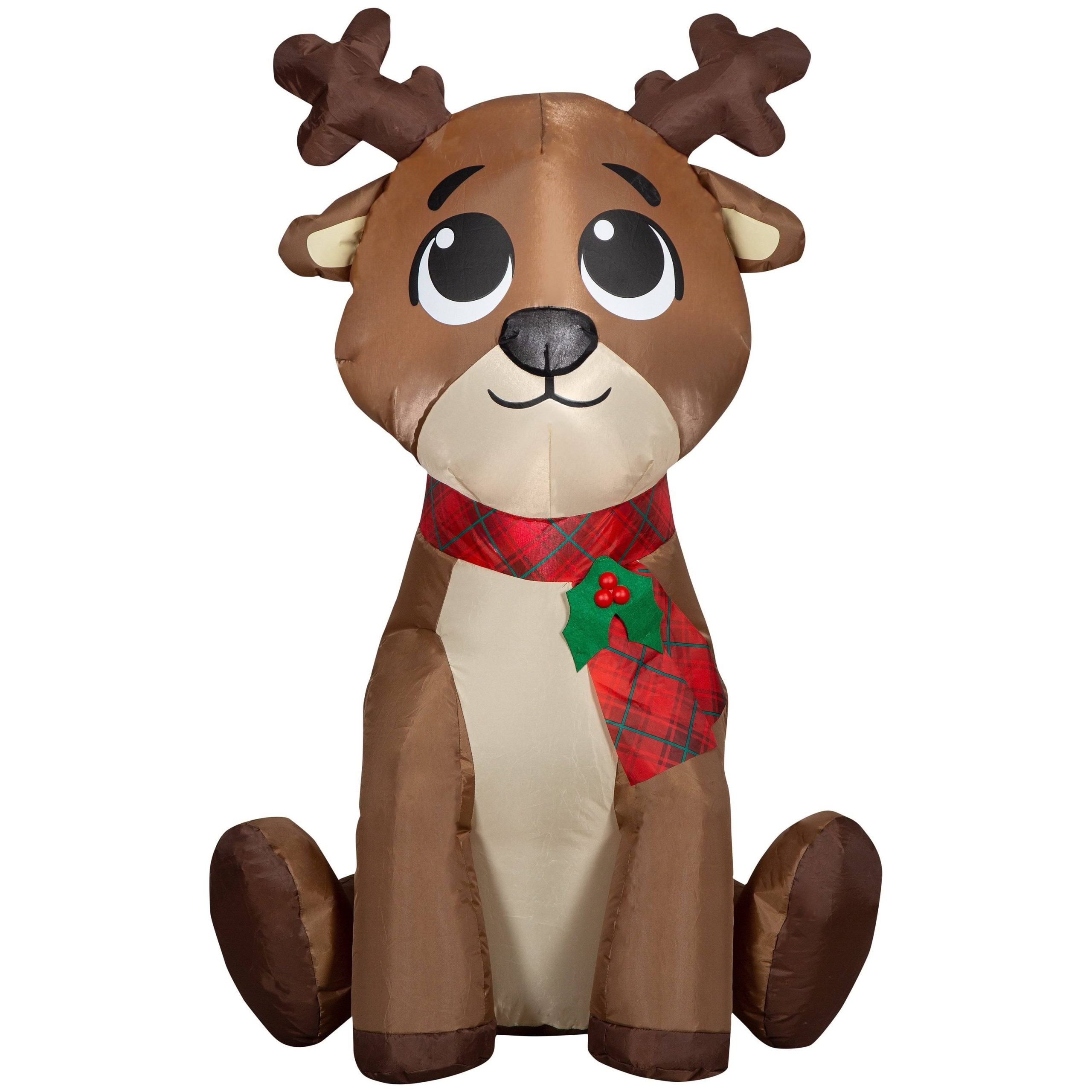 c70f4dc5a140bd6b759524922ce1d50d5c2e574bbdad477572ce7bfd3540f840.jpg Airblown Inflatables 3.5 Foot Christmas Reindeer - Image 1