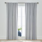 Better Homes & Gardens Blackout Linen Blend Curtain Rod Pocket Back Tab Panel, 50 inch x 84 inch, Dark Cilantro