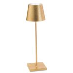 Zafferano Poldina Pro Table Lamp Gold Leaf