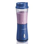 Hamilton Beach Single-Serve Blender with Travel Lid - Blue