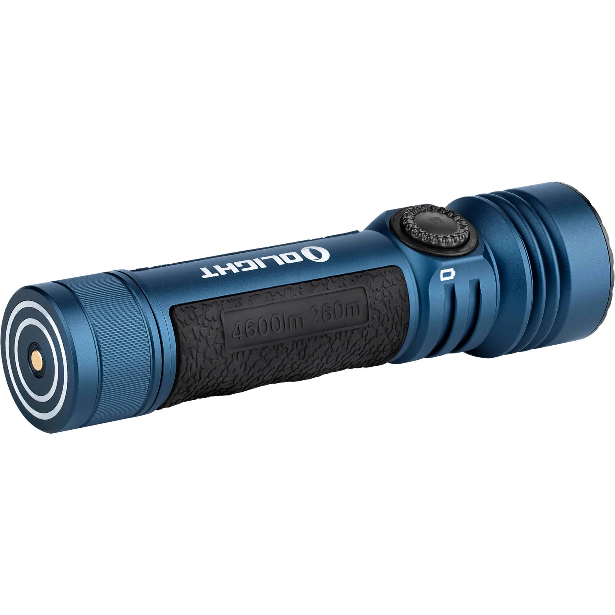 c7ce3920387640f7bbeb1d03085610e63592f1e6c02902938ec79b228c72034e.jpg Olight Seeker 4 Pro LED Flashlight Blue 46000 Lumens - Image 1
