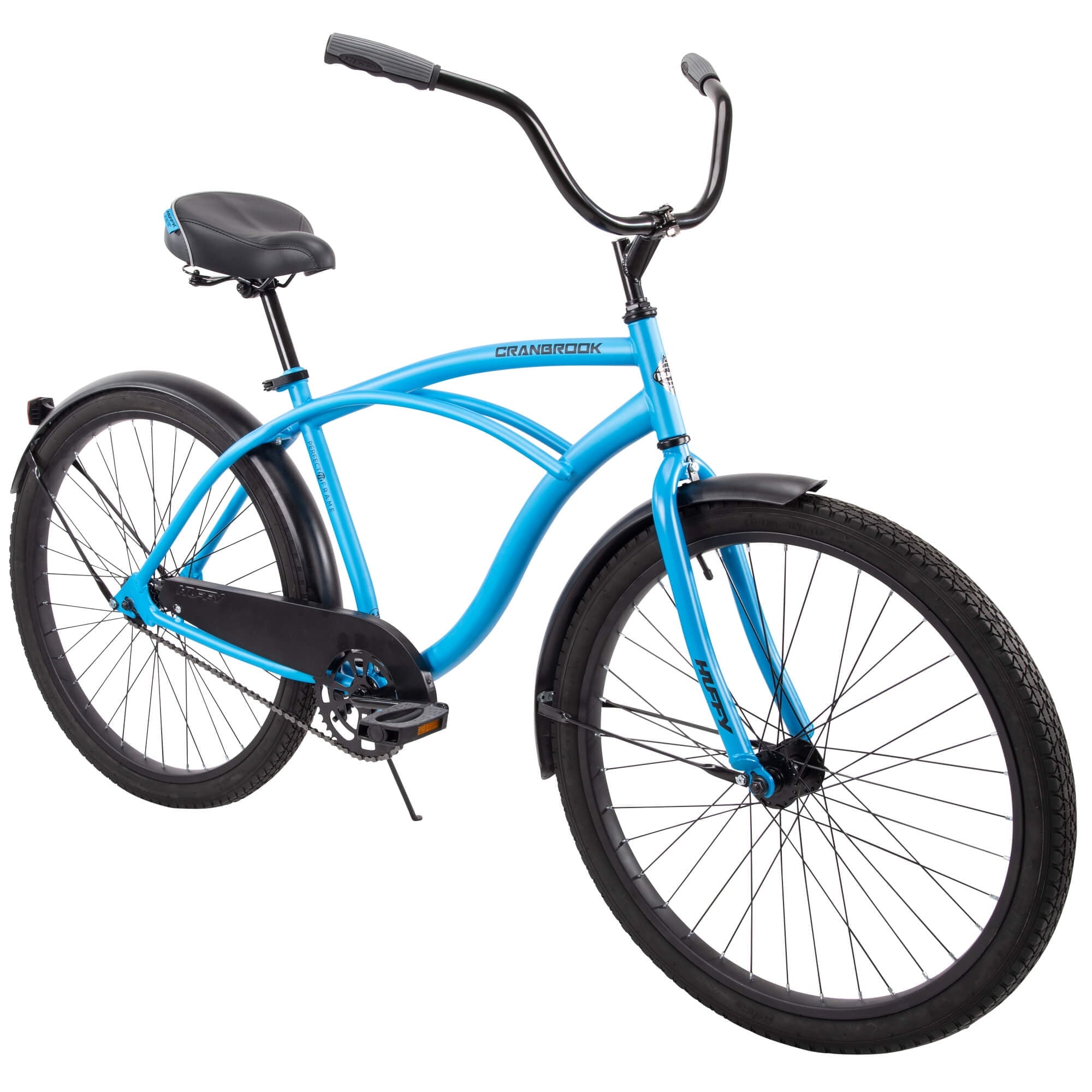 c805c169136fda948fda781ab77d6df1d7289bf63b2e1ce9c65b2e20110d6d42.jpg 26 Cranbrook Men's Comfort Cruiser Bike. Matte Blue - Image 1