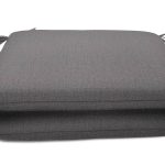 Sunbrella 18 inch x 18 inch Seat Pad 2 Pack - Cast Slate