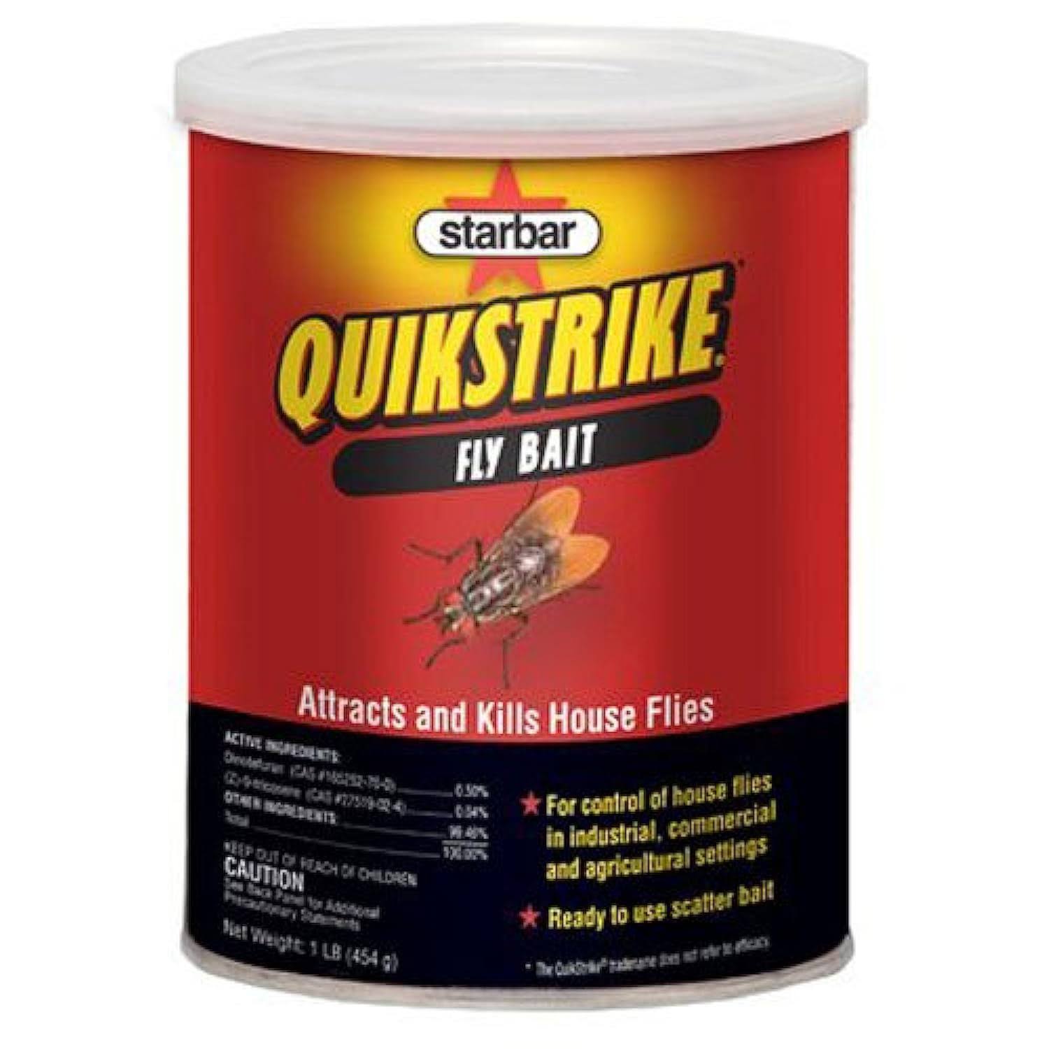 c8ae4a17aa051ec1473c79f260ea2a1c0251555e90071d4c8103cba42ed0b188.jpg Starbar 1 lb. QuikStrike Fly Bait - Image 1