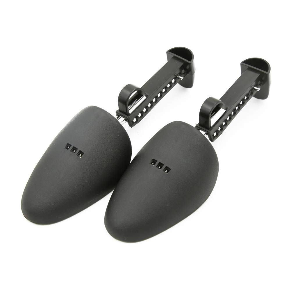 c8b9cfcb410522dc25c24db4be1aa258ae2692572c5ac0f33bcefcb942b26fbc.jpg HugeStore Men's Adjustable Plastic Shoe Tree Practical Shoe Stretcher Boot Holder - Image 1