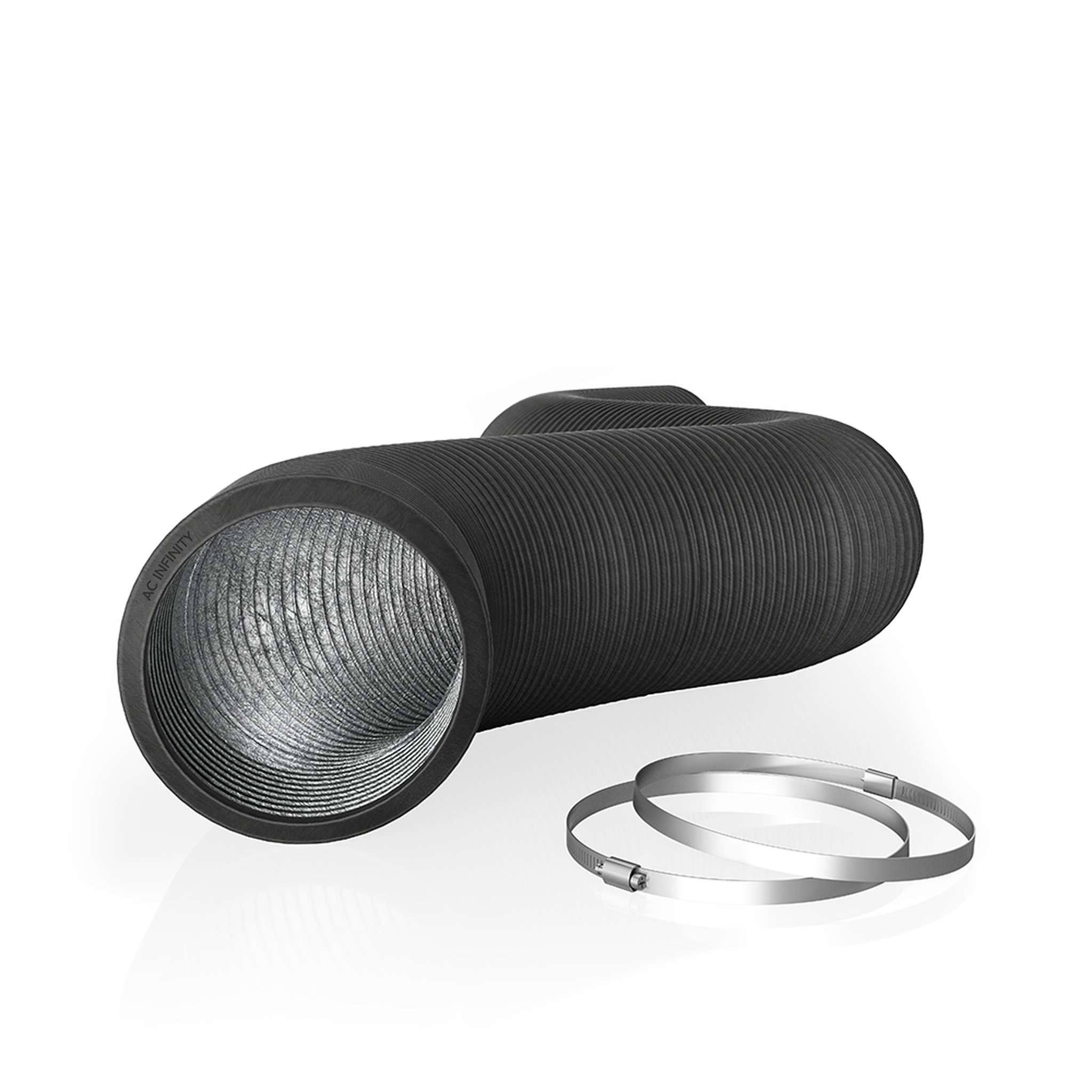 AC Infinity Flexible Four-layer Ducting 6" Diameter x 25' Long