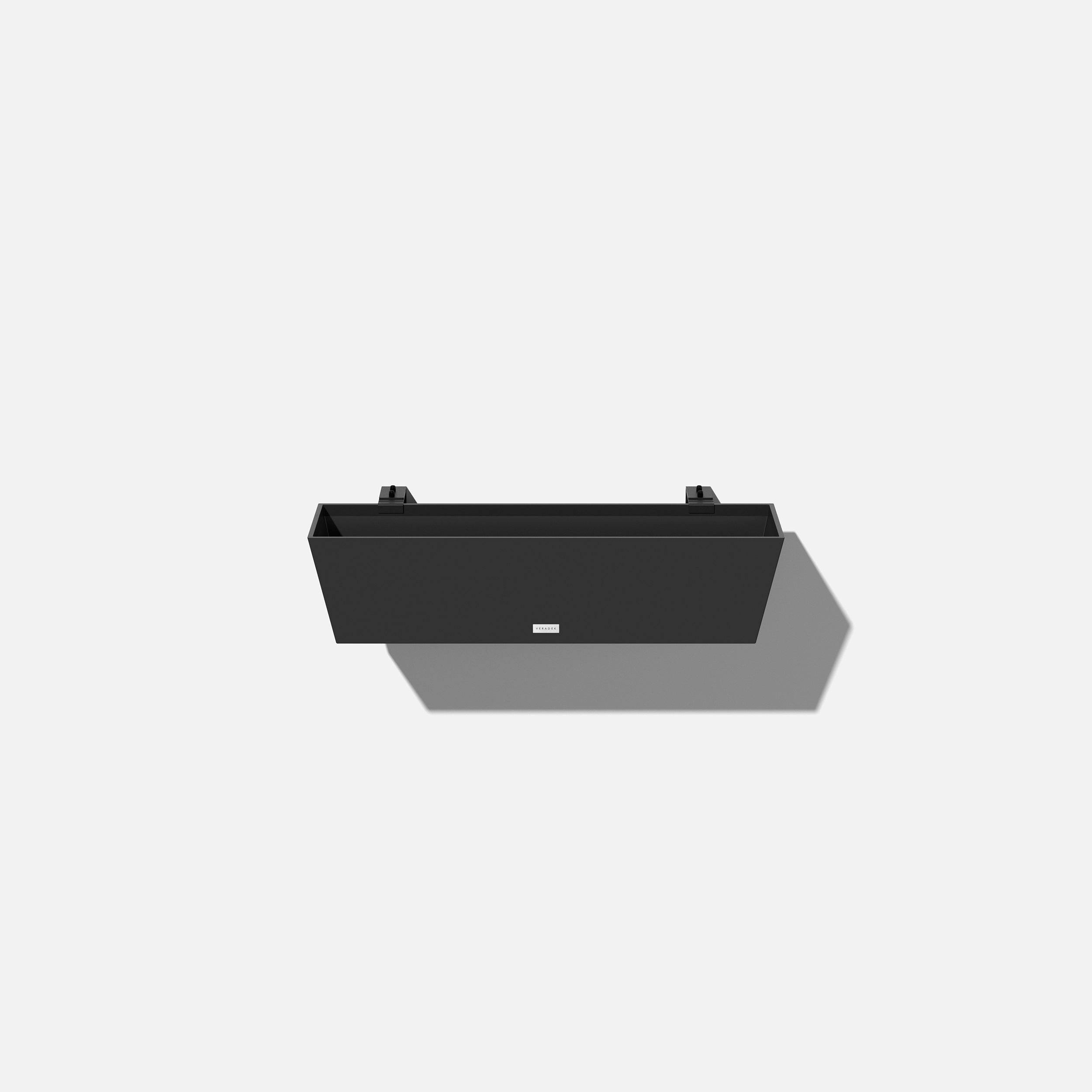 c8e5e86d5630b3b507599d511c34c5a7a6a1f2cd0bca5767e1b4a9f700c47dea.jpg Veradek Window Box Wall/Railing Planter - Black - 36 in. - Image 1