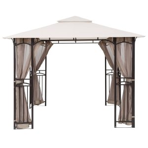 MASTERCANOPY 10' x 10' Mosquito Netting Screen Walls for 10'x 10' Gazebo