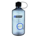 Nalgene Narrow Mouth Water Bottle, 32oz, Gray