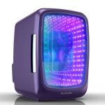 Frigidaire 6-Can Retro Gaming Light-Up Portable Beverage Mini Fridge, EFMIS179 [purplehaze]