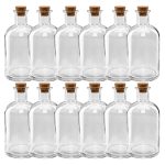 12 Pack: 5.6" Glass Bottle with Cork by Ashland