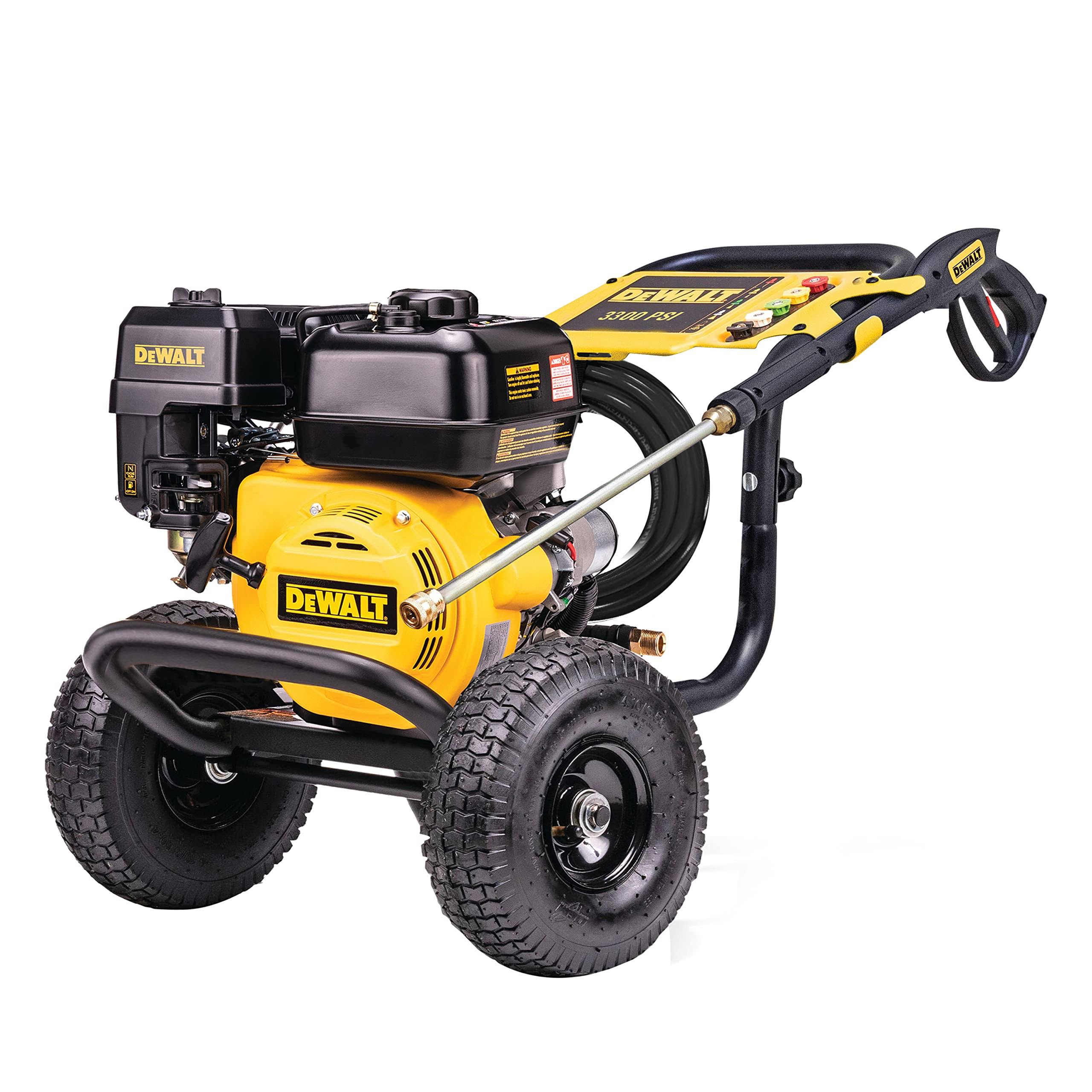 c9a9f6086396a8e2d616b52457620e4b77f34115961353cce829ba74a5d0459b.jpg DeWalt 61147S 3300 PSI 2.4 GPM Gas Cold Water Pressure Washer - Image 1
