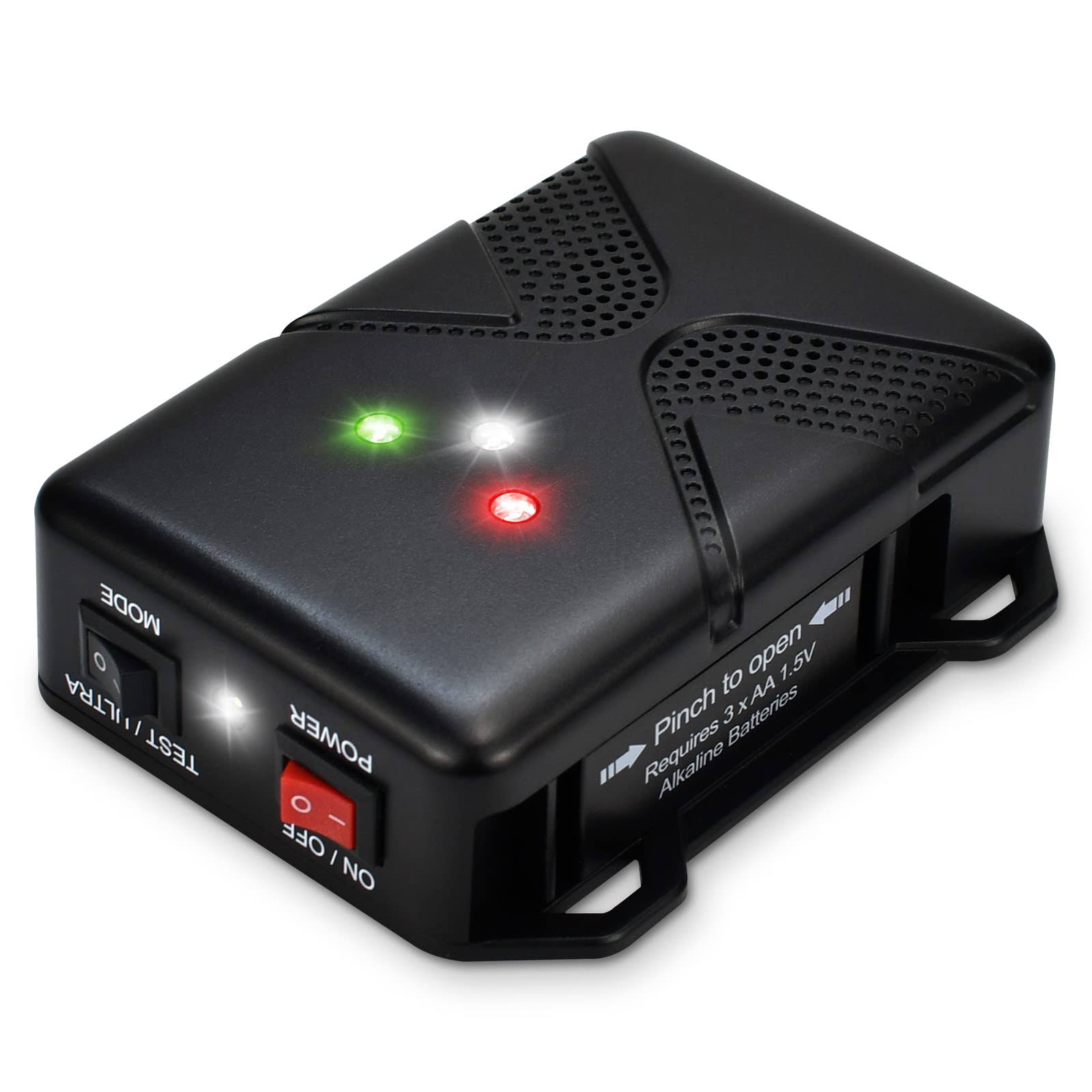 c9b03cd36f0dc2b1f8a8b43308277cd1d0b55741edb620998005371c503641b0.jpg Loraffe Battery Powered Under Hood Animal Repeller LED Rodent Strobe Light - Image 1