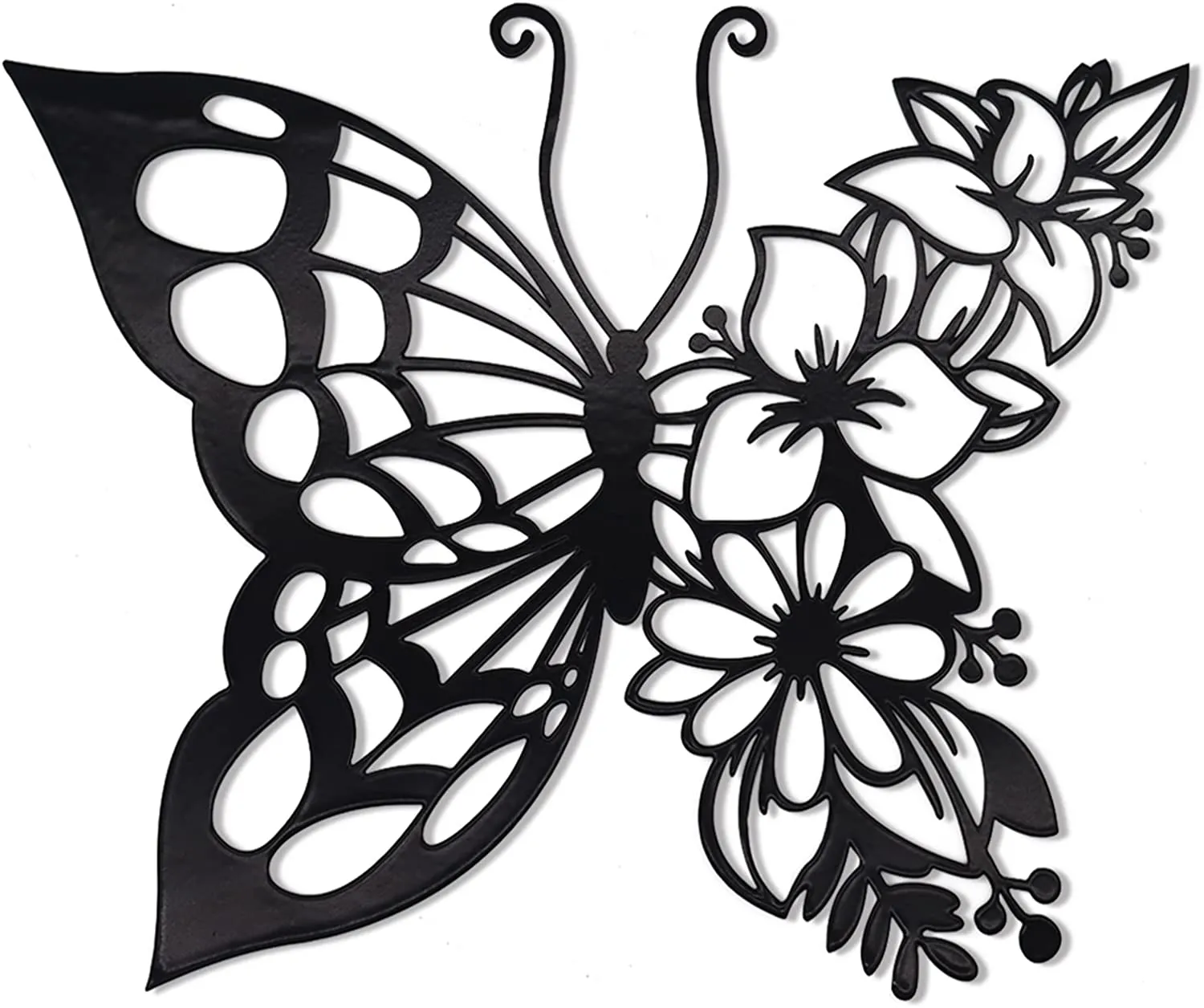 c9b6767f0baf3aa55f6d424cc13c342448cd4ebd55d5b1455157695176b562cc.webp Butterfly Decoration Wall Art Boho Butterfly Wall Home Decor Hanging - Image 1