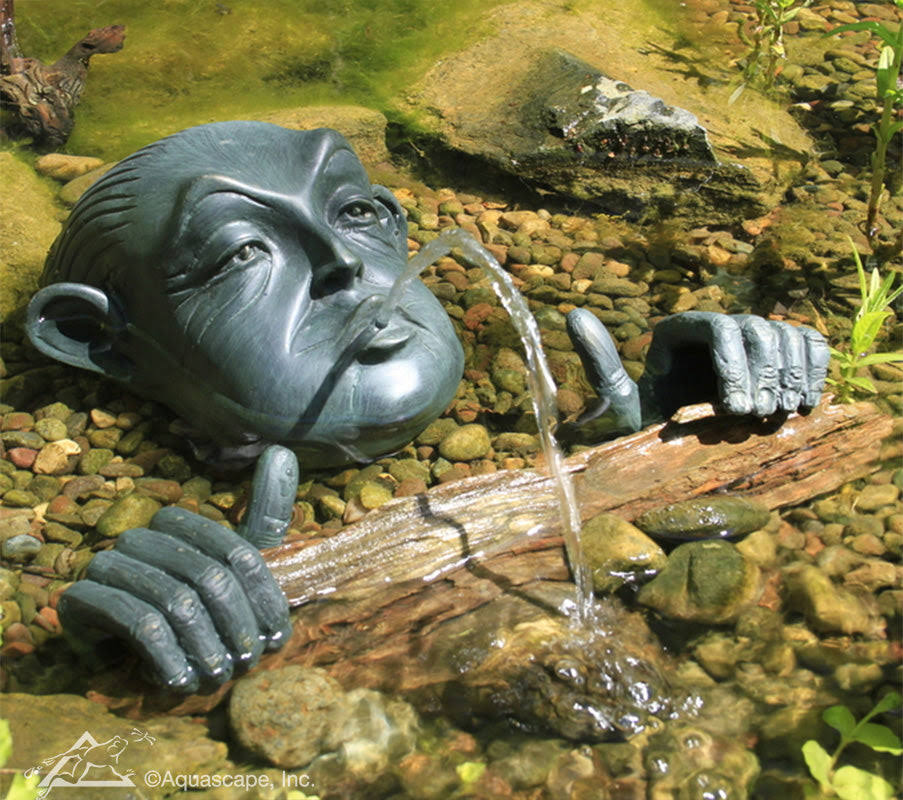 c9d036347918116674694bab87be6c94ca30f82142933ab1fc86d87d21b34973.jpg Aquascape Man in Barrel Spitter Fountain 78315 - Image 1
