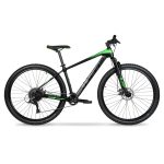 29 Carbon Fiber Men's Mountain Bike. Black/Green