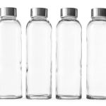 Epica 18 oz Glass Beverage Bottles, Set of 6