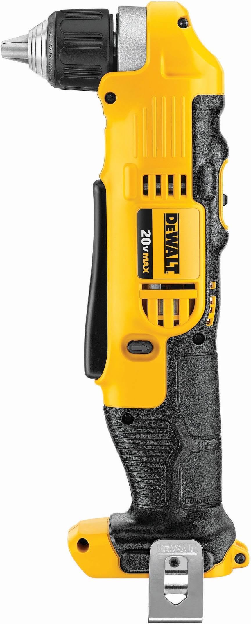 ca096eb4f63765ba920313c25daf9c6bd1488661ae3dbd4081a9c50b050eea30.jpg DeWalt DCD740B 20V Max 3/8" Right Angle Drill/Driver (Tool Only) - Image 1