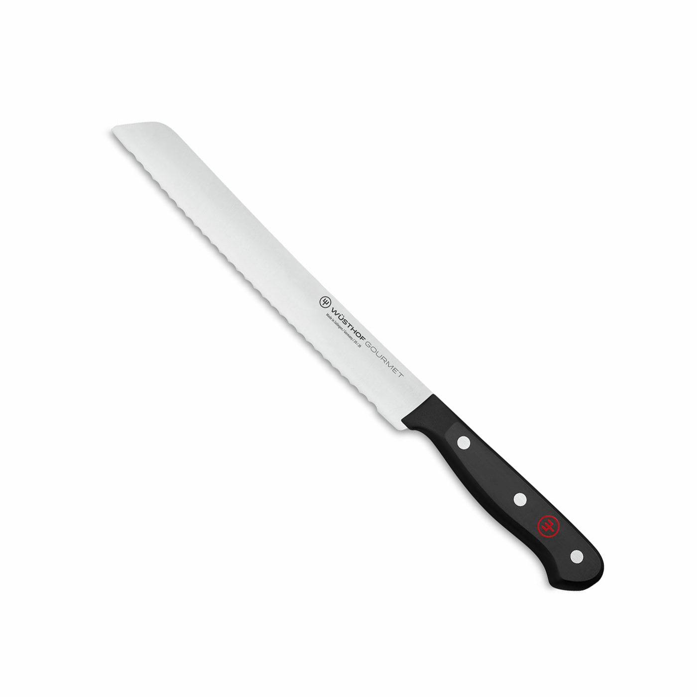 ca1adcb62b1ecd81982b3a6502bfc5d63f42e4b81c187988d9ba5d2fdb4ed36a.jpg Wusthof Gourmet Bread Knife, 8-in - Image 1