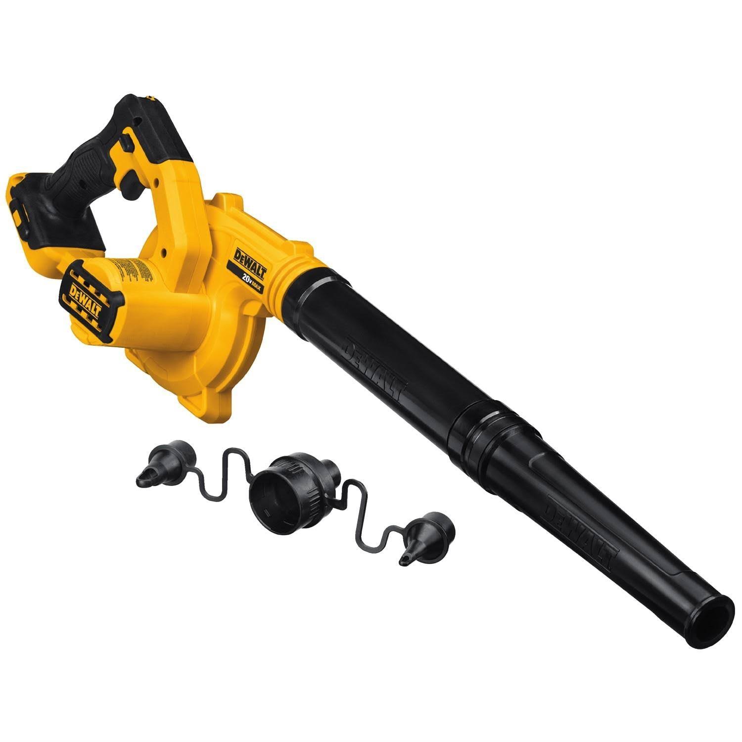 ca313e971dc6838729f0d5e39f2dacc5123d0e541fcbadbb61b772c79bb2d8b2.jpg DeWalt DCE100BR 20V Max Cordless Lithium-Ion Jobsite Blower Tool Only - Image 1