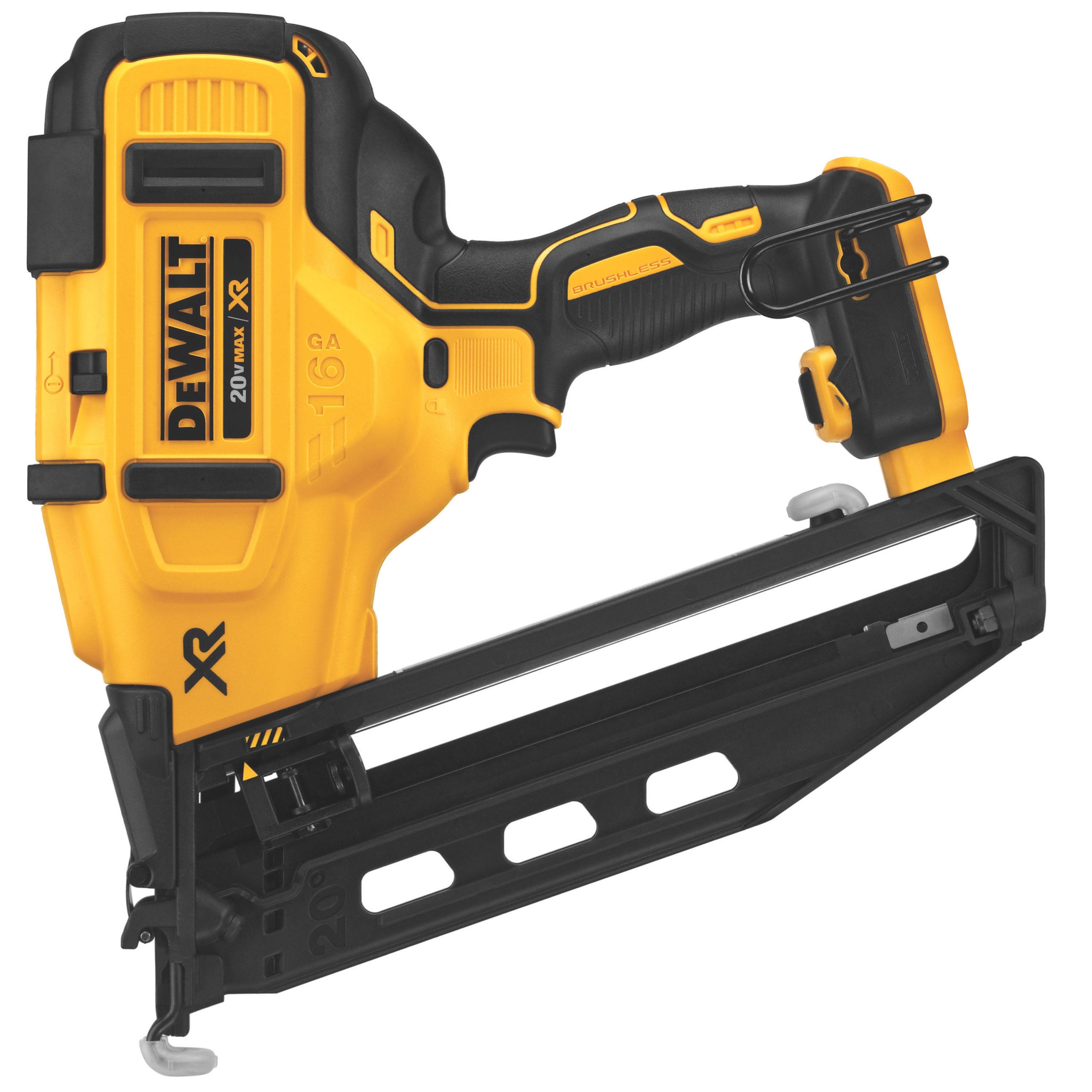 ca7ce00b9b25b4e223cdd450c7fd70e97524f2add78fe7195fec7f63ee9e12a2.jpg DeWalt Cordless Finishing Nailer - 16 Gauge - 2-1/2" - Image 1