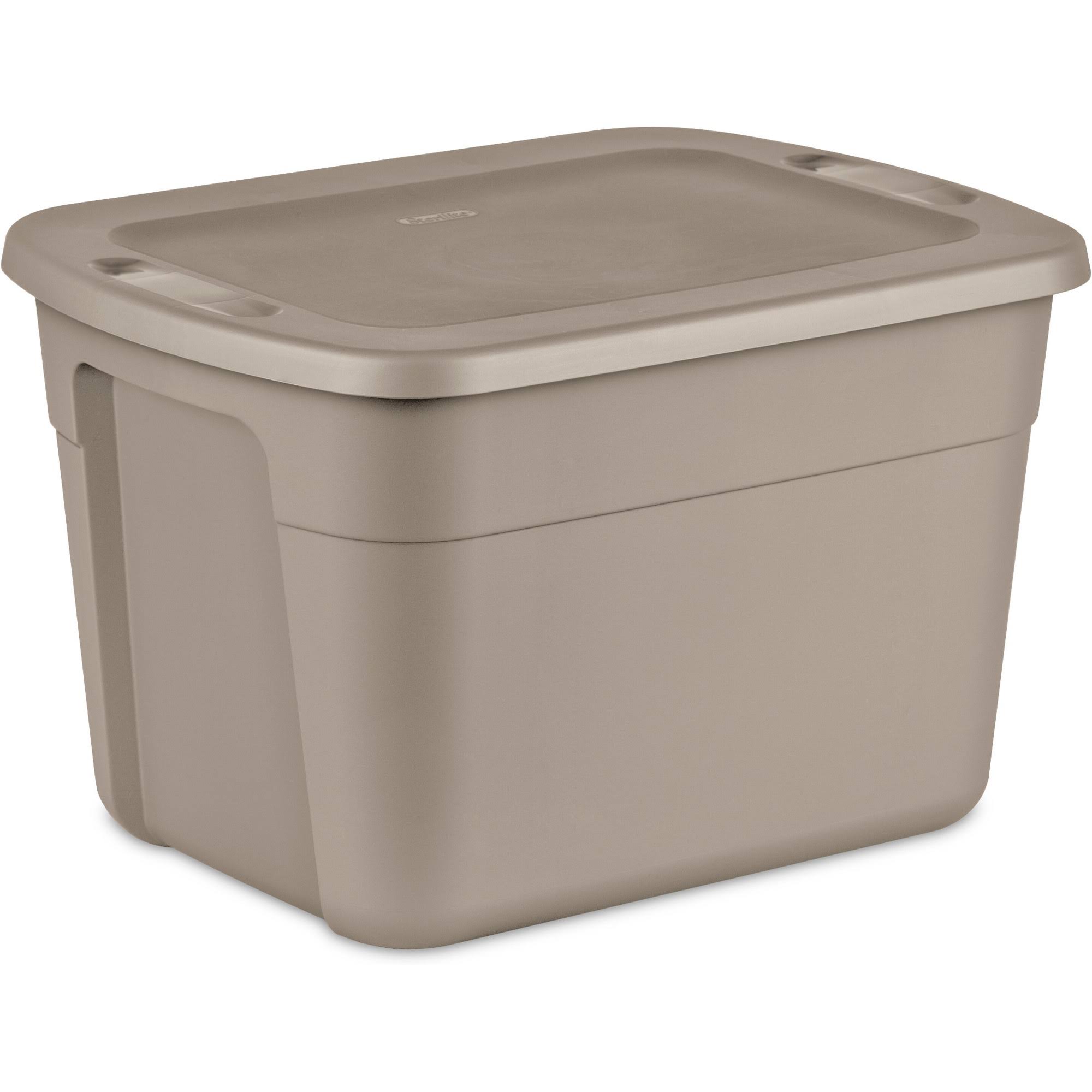 ca8caa42800090f0d42d68a597c4b7d6773709a561d209fc041dfec83d4d0408.jpg 18gal Storage Tote Gray - Room Essentials - Image 1