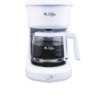 Mr. Coffee 5-Cup White Switch Coffee Maker