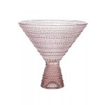 Fortessa Jupiter Martini Glass, Set of 4 - Pink