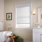 Home Decorators Collection White Cordless Room Darkening 2 in. Faux Wood Blind for Window - 13.25 in. W x 36 in. L