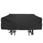 36 Grill Griddle Cover for Blackstone Outdoor Cooking Flat Top Griddle Station. Camp Chef Flat Top Grill and Most 4 Burner Flat Top Grill Griddle. 600D Heavy Duty Cover with Support Pole