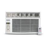BLACK+DECKER BD12WT6 12,000 BTU Window Air Conditioner with Remote in White