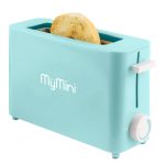 MyMini Single Slice Toaster, Aqua, Blue