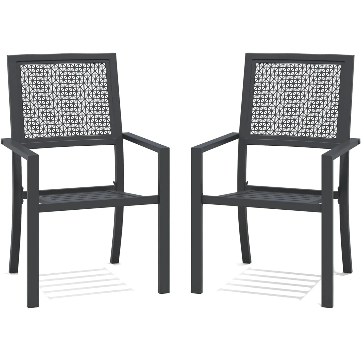 cb5b25dc417b5a37ad8a0ed9e51a06747b84798a53bf609591be4a8b668bc396.webp AECOJOY Outdoor Patio Dining Chairs with Armrest, Stackable Arm Chairs - Image 1