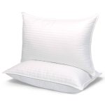 COZSINOOR Bed Pillows for Sleeping [Pack of 2] Cozy Dream Series Hotel Quality Pillows Premium Plush Fiber, Breathable Cooling Cover Skin-Friendly