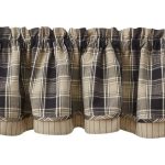 Park Designs Soapstone Lined Layered Valance