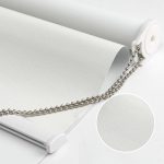 Joydeco 100% Blackout 75" H Window Roller Shades,White Waterproof Classic Thermal Insulated UV Protection Windows Roller Blind for Home Office