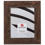 Craig Frames American Barn Faux Barnwood Picture Frame Brown Oak 11 x 14 inch