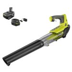 Ryobi One+ Jet 100 MPH 280 CFM 18-Volt Lithium-Ion Cordless Fan Leaf Blower