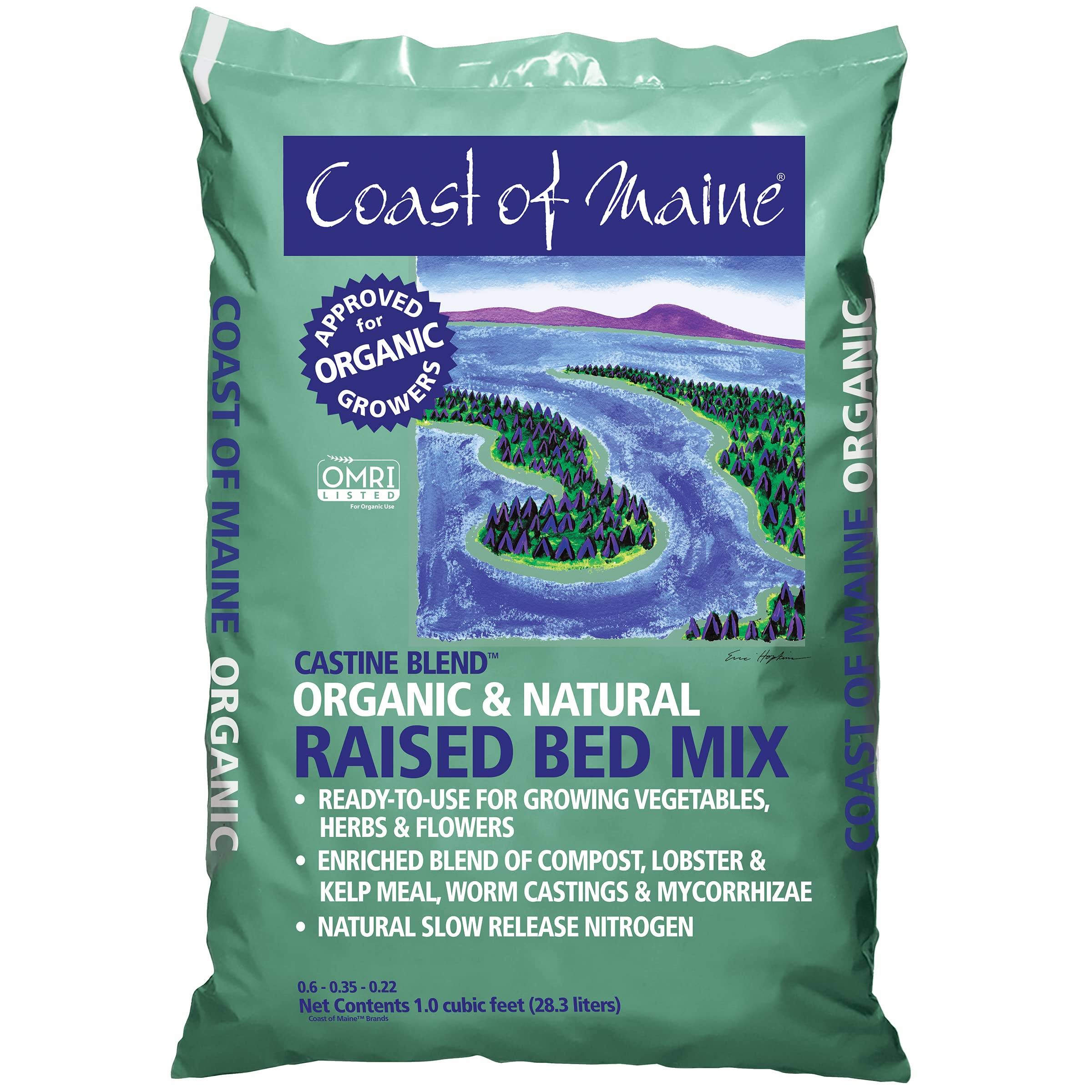 Coast of Maine Castine Blend Organic Raised Bed Mix 1 Cu ft