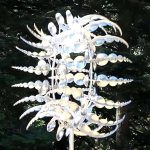 Unique and Magical Metal Windmill - 3D Wind Kinetic Sculpture - Wind Catchers Metal Outdoor Patio Decoration - Metal Wind Spinners Suitable for