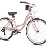 Kent 26 in. Bayside Women's Cruiser Bike. Rose Gold - MadeInUSA